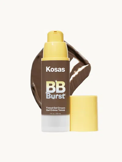 Kosas Bb Burst Tinted Moisturizer Gel Cream With Copper Peptides Deep Neutral Olive 43 In Brown