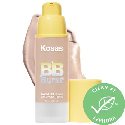 KOSAS BB BURST TINTED MOISTURIZER GEL CREAM WITH COPPER PEPTIDES LIGHT MEDIUM NEUTRAL 21 1 OZ