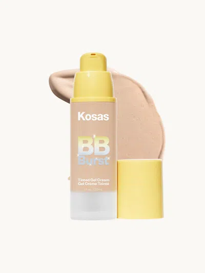 Kosas Bb Burst Tinted Moisturizer Gel Cream With Copper Peptides Light Medium Neutral Warm 20 In Transparent