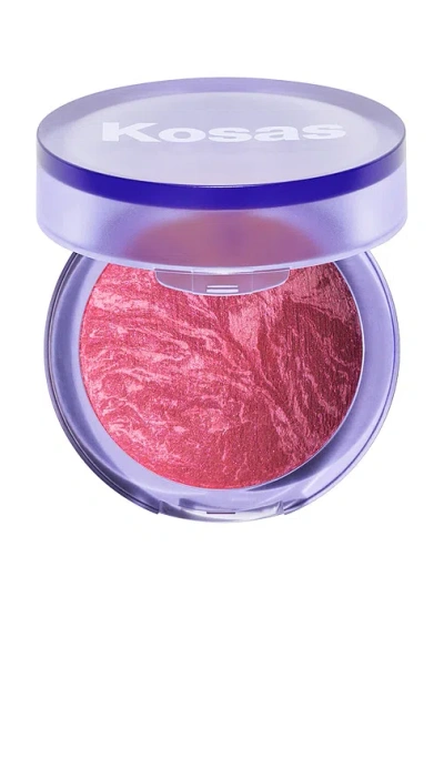 Kosas Blush Is Life Baked Dimensional + Brightening Blush In Adrenaline