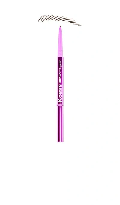 Kosas Brow Pop Nano In Dark Brown