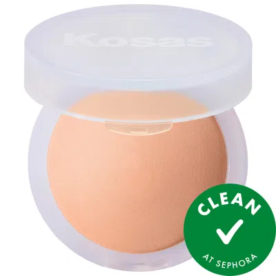 KOSAS CLOUD SET BAKED SETTING & SMOOTHING TALC-FREE VEGAN POWDER PEACHY 0.33 OZ / 9.5 G