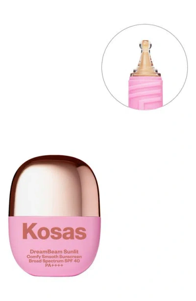 KOSAS KOSAS DREAMBEAM COMFY SMOOTH SUNSCREEN BROAD SPECTRUM SPF 40 SUNLIT