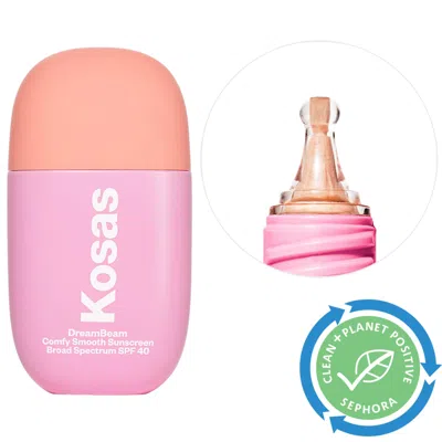 KOSAS DREAMBEAM SILICONE-FREE MINERAL SUNSCREEN SPF 40 WITH CERAMIDES AND PEPTIDES 1.3 OZ / 40 ML