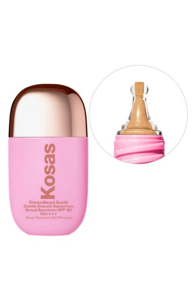 Kosas Dreambeam Silicone-free Mineral Sunscreen Spf 40 With Ceramides And Peptides Dreambeam Sunlit 1.3 oz