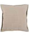 Kosas Home Amy 100% Linen 22in Square Throw Pillow In Natural