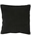 Kosas Home Amy 100% Linen 22in Square Throw Pillow In White