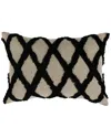 Kosas Home Evangeline Linen 14in X 20in Throw Pillow In Black