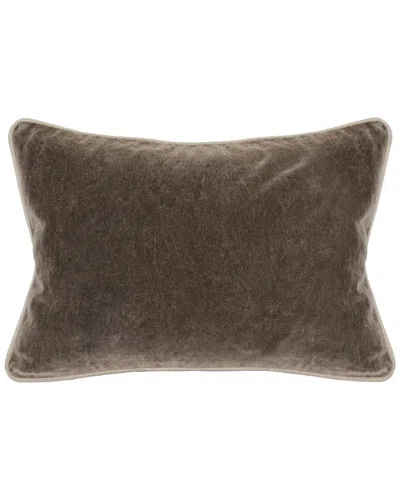 Kosas Home Harriet Velvet Rectangular Throw Pillow In Animal Print