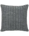 Kosas Home Marcie Knitted 22in Throw Pillow