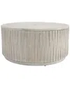 Kosas Home Maya Round Coffee Table In Grey