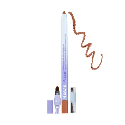 Kosas Hotliner Hyaluronic Acid Contouring Lip Liner In Epic