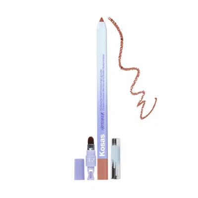 Kosas Hotliner Hyaluronic Acid Contouring Lip Liner In Max