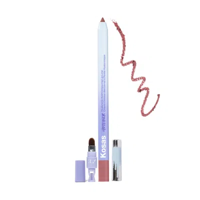 Kosas Hotliner Hyaluronic Acid Contouring Lip Liner In Mega