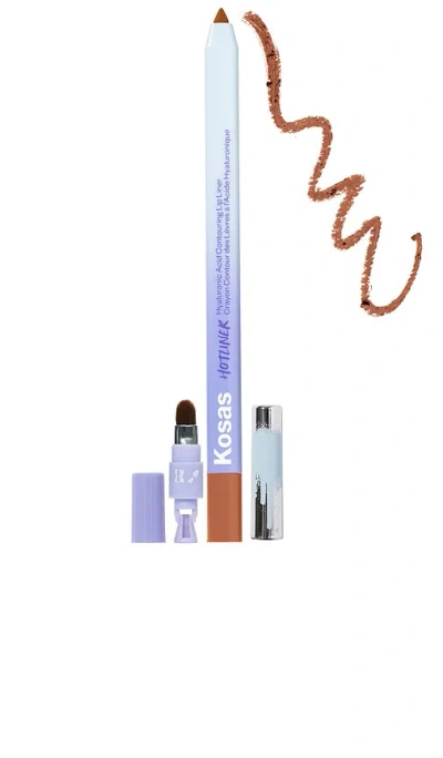 Kosas Hotliner Hyaluronic Acid Plumping Lip Liner In Epic