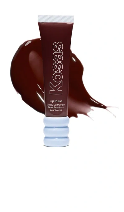 Kosas Lip Pulse Glassy Lip Plumper In Soulfire