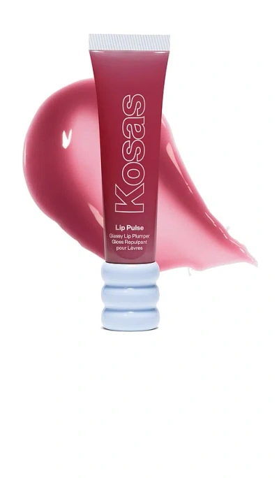 Kosas Lip Pulse Glassy Lip Plumper In Aftershock
