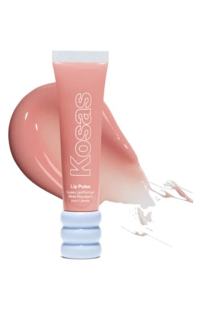 Kosas Lip Pulse Glassy Lip Plumper In Pink