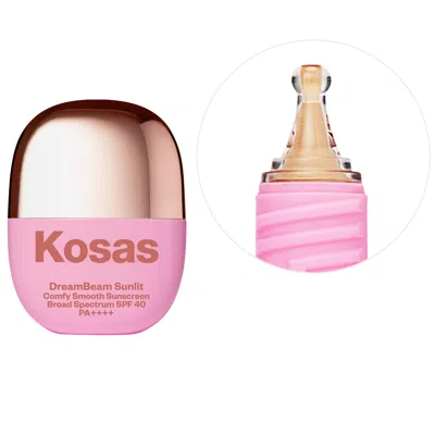 KOSAS MINI DREAMBEAM SILICONE-FREE MINERAL SUNSCREEN SPF 40 WITH CERAMIDES AND PEPTIDES 0.5 OZ/15 ML