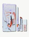 Kosas Unbuttoned Lip Set In Brown