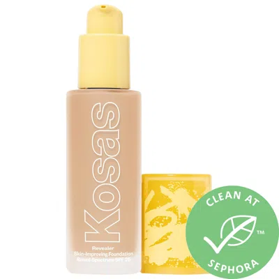 Kosas Revealer Skin-improving Foundation Spf25 With Hyaluronic Acid And Niacinamide Very Light Neutral 110