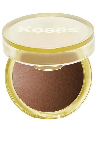 Kosas The Sun Show Glowy Warmth Talc-free Baked Bronzer In Paradise