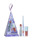 Kosas Unbuttoned Lip Set In Brown