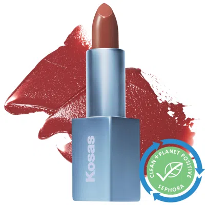 Kosas Weightless Lip Color Nourishing Satin Lipstick Turned On 0.14 oz / 4 G