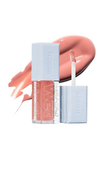 Kosas Wet Lip Oil Plumping Treatment Gloss In Revealed