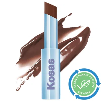 Kosas Wet Stick Moisturizing Shiny Sheer Lipstick With Ceramides Cinnamon Spritz 0.10 oz / 3 G