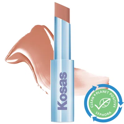 Kosas Wet Stick Moisturizing Shiny Sheer Lipstick With Ceramides Heatwave 0.10 oz / 3 G