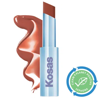 Kosas Wet Stick Moisturizing Shiny Sheer Lipstick With Ceramides Island High 0.10 oz / 3 G