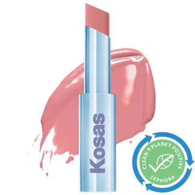 Kosas Wet Stick Moisturizing Shiny Sheer Lipstick With Ceramides Malibu 0.10 oz / 3 G