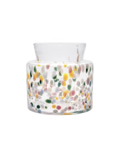 Kosta Boda 8" Meadow Wide Crystal Glass Vase In Clear,multi