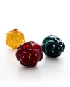 Kosta Boda Berry Tales Glass Sculpture In Ruby