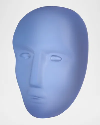 Kosta Boda Brains Karolina Sculpture In Blue