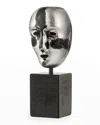 Kosta Boda Brains Mercurius Silver Decorative Accent In Multi  Color