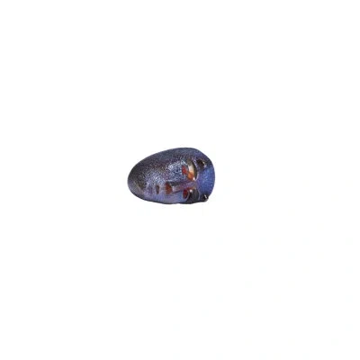 Kosta Boda Bv Brains Figurine In Purple