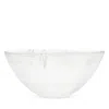 Kosta Boda Contrast White Bowl, Large In White/white
