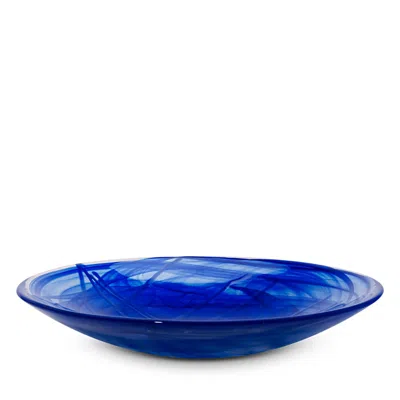 Kosta Boda Contrast Dish, Blue