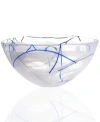 Kosta Boda Contrast Large Bowl, White