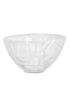 Kosta Boda Contrast Small Bowl In White