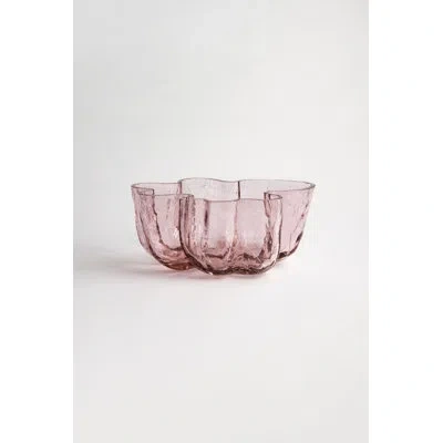 Kosta Boda Crackle Serving Bowl In Multi