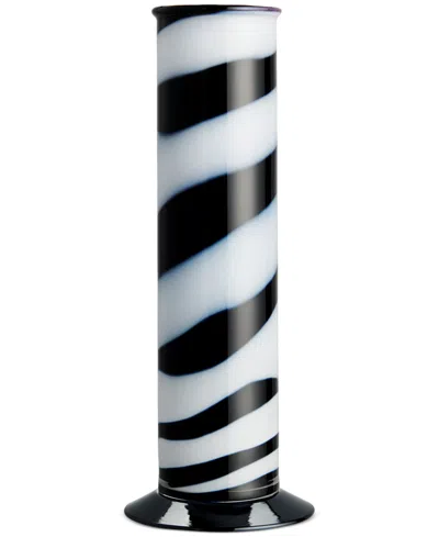 KOSTA BODA CRYSTAL 11.8" LAB CYLINDER VASE