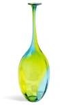 Kosta Boda Fidji Medium Vase In Yellow