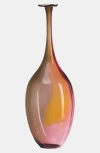 Kosta Boda Small Fidji Vase, Amber/grey/rose In No Color