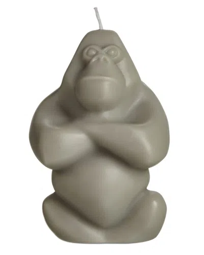 Kosta Boda Gabba Gabba Candle In Gray