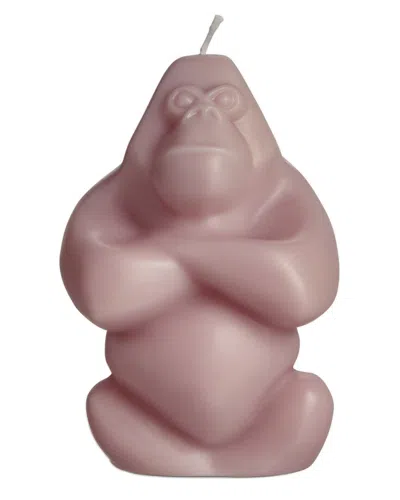 Kosta Boda Gabba Gabba Candle In Pink
