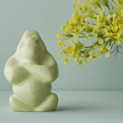 Kosta Boda Gabba Gabba Handmade Animals Figurines & Sculptures In Green