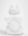 Kosta Boda Gabba Gabba Hey Aloha, Small In White